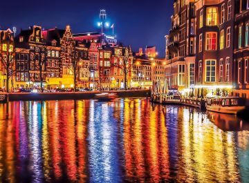 Clementoni - Amsterdam 500 Parça Puzzle (35037)