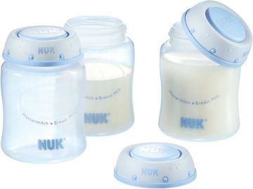 Nuk Süt Saklama Şişesi - 3'lü Kutu