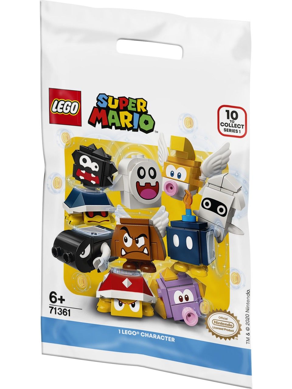 LEGO® Super Mario# Karakter Paketleri 71361 Yapım Seti (Kapalı Paket 1 Adet Minifigür)