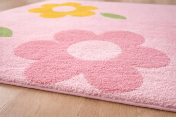 Funna Baby Çiçek Desenli Çocuk & Bebek Odası Halısı – 100×150 cm