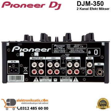 Pioneer Dj DJM-350 2 Kanal Efekt Mikser