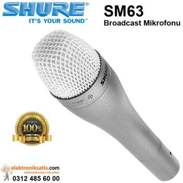 Shure SM63 Broadcast Mikrofonu