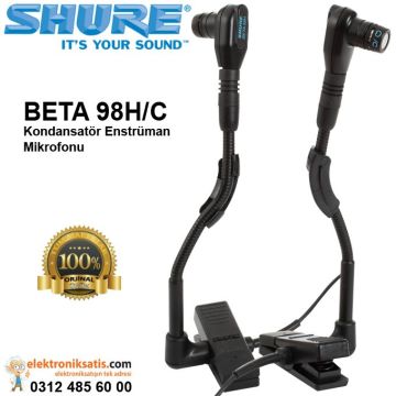 Shure BETA 98H/C Kondansatör Enstrüman Mikrofonu