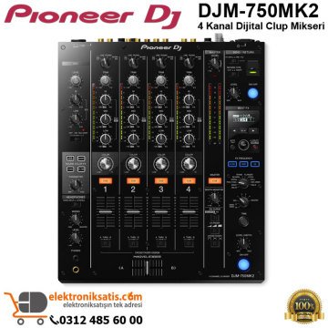 Pioneer Dj DJM-750MK2 4 Kanal Dijital Clup Mikseri