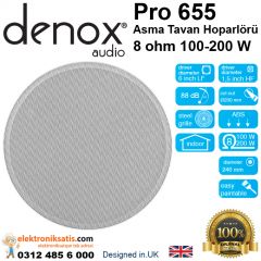 Denox Pro 655 Asma Tavan Hoparlörü