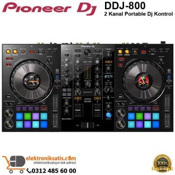 Pioneer Dj DDJ-800 2 Kanal Portable Dj Kontrol