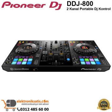 Pioneer Dj DDJ-800 2 Kanal Portable Dj Kontrol
