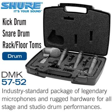 Shure DMK57-52 Davul Mikrofon Seti