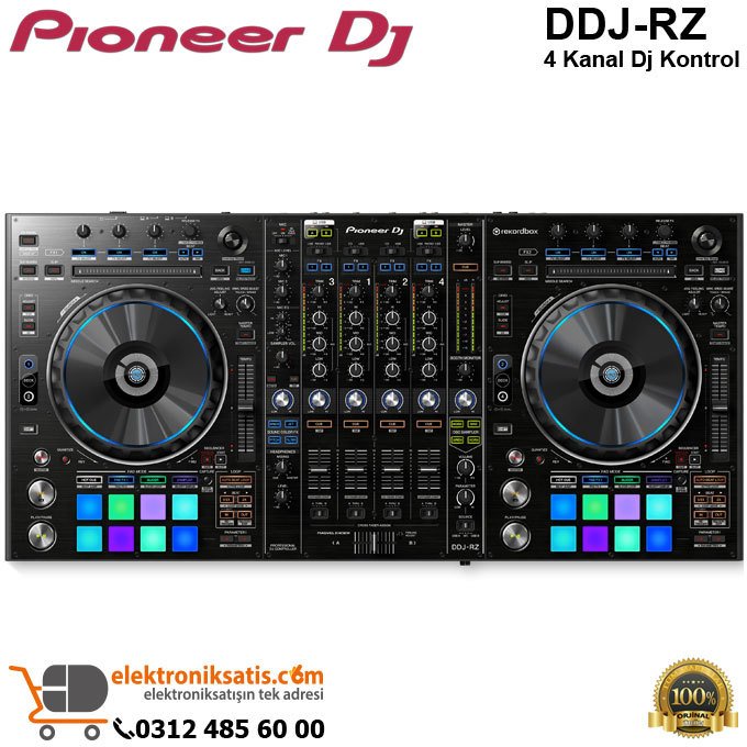 Pioneer Dj DDJ-RZ 4 Kanal Dj Kontrol