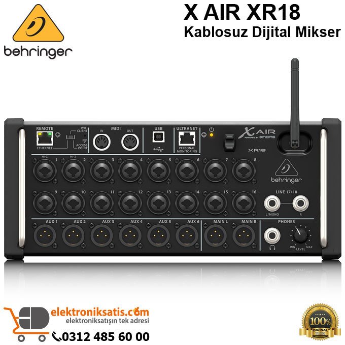 Behringer X AIR XR18 Dijital Mikser