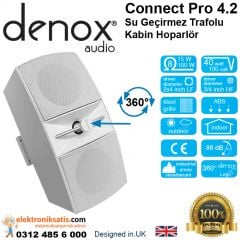Denox Connect Pro 4.2 Su Geçirmez Trafolu Kabin Hoparlör