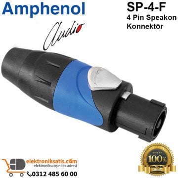 Amphenol SP-4-F 4 Pin Speakon Konnektör