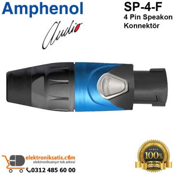 Amphenol SP-4-F 4 Pin Speakon Konnektör