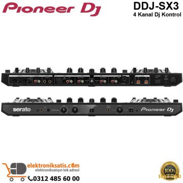 Pioneer Dj DDJ-SX3 4 Kanal Dj Kontrol