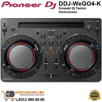 Pioneer Dj DDJ-WeGO4-K Konpakt Dj Yazılım Kontrolcüsü