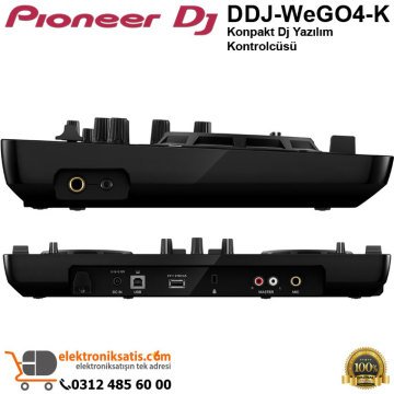Pioneer Dj DDJ-WeGO4-K Konpakt Dj Yazılım Kontrolcüsü