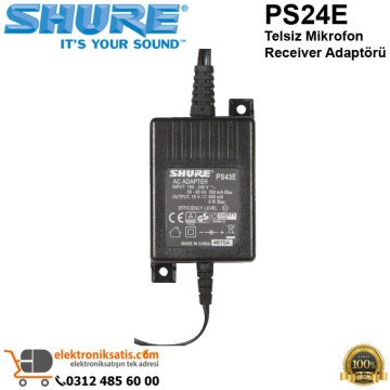 Shure PS24E Telsiz Mikrofon Receiver Adaptörü
