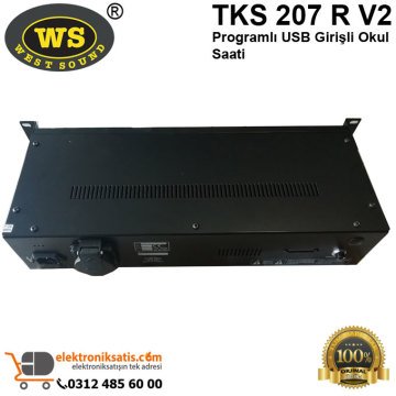 West Sound TKS 207 R V2 Programlı USB Girişli Okul Saati