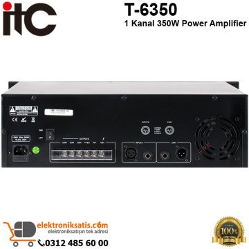 ITC T-6350 1 Kanal 350W Power Amplifier