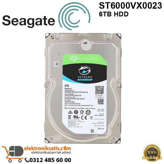 Seagate ST6000VX0023 6TB HDD