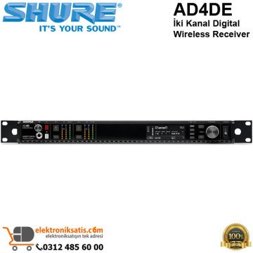 Shure AD4DE Digital Wireless Receiver