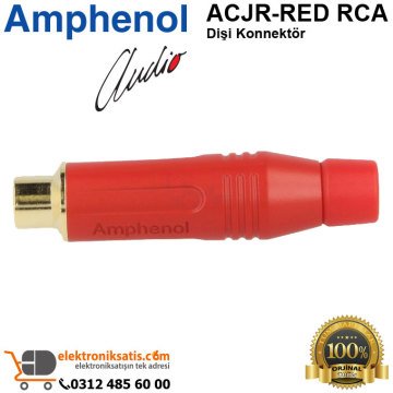 Amphenol ACJR-WHT RCA Dişi Konnektör