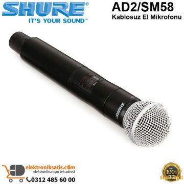 Shure AD2/SM58 Kablosuz El Mikrofonu