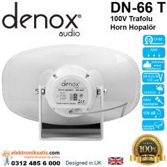 Denox DN-66 T 100V Trafolu Horn Hoparlör