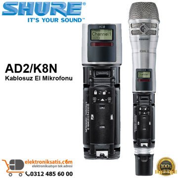 Shure AD2/K8N Kablosuz El Mikrofonu