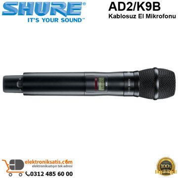 Shure AD2/K9B Kablosuz El Mikrofonu
