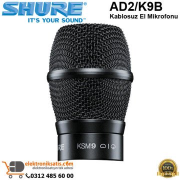 Shure AD2/K9B Kablosuz El Mikrofonu