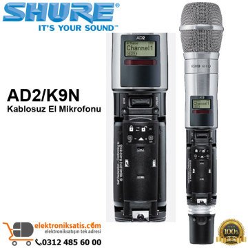 Shure AD2/K9N Kablosuz El Mikrofonu