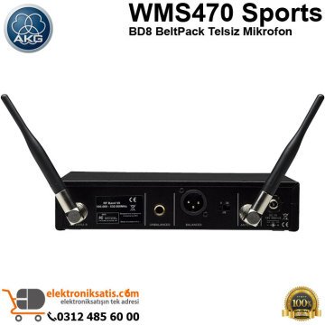 AKG WMS470 Sports Set BD8 BeltPack Telsiz Mikrofon