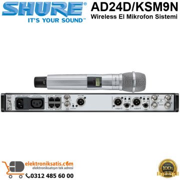 Shure AD24D/KSM9N Wireless El Mikrofon Sistemi