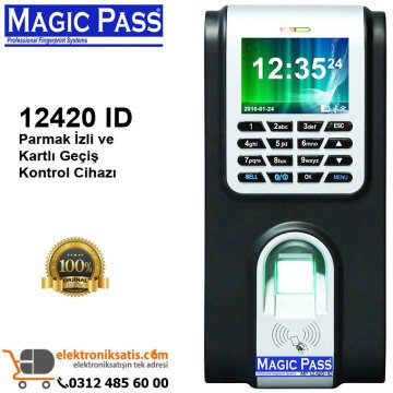 Magic Pass 12420 ID Parmak İzli ve Kartlı Geçiş Kontrol Cihazı