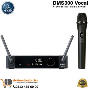 AKG DMS300 Vocal HT300 El Tipi Telsiz Mikrofon