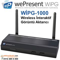 Wepresent Wipg-1000 Wireless İnteraktif  Görüntü Aktarıcı
