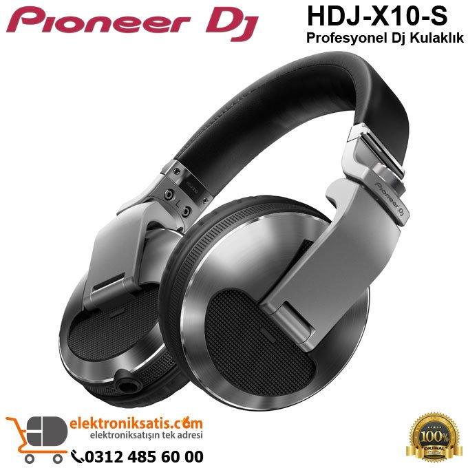 Pioneer Dj HDJ-X10-S Profesyonel Dj Kulaklık