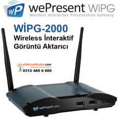 Wepresent Wipg-2000 Wireless İnteraktif  Görüntü Aktarıcı