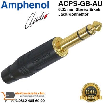Amphenol ACPS-GB-AU 6.35 mm Stereo Jack