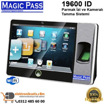 Magic Pass 19600 ID Parmak İzi ve Kameralı Tanıma Sistemi