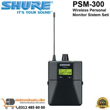 Shure PSM-300 Wireless Personel Monitor Sistem Seti