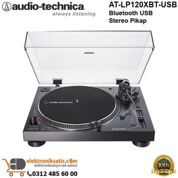 Audio Technica AT-LP120X-BT-USB-BK Bluetooth Stereo Pikap