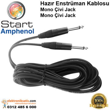 Start Enstruman Kablosu 5 mt Mono jack-Mono jack