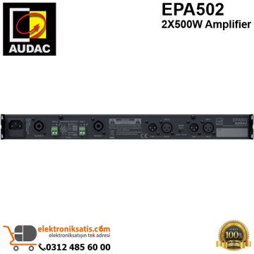 AUDAC EPA502 2X500W Amplifier