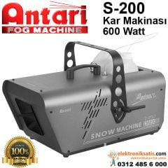 Antari S-200 Kar Makinası 600 Watt