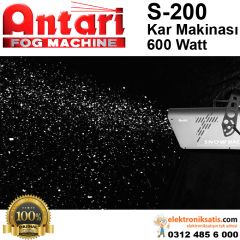 Antari S-200 Kar Makinası 600 Watt