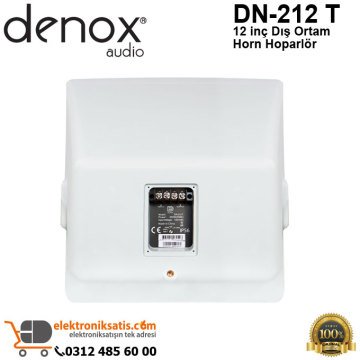 Denox DN-212 T 12 inç Dış Ortam Horn Hoparlör