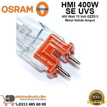 Osram HMI 400W SE UVS 400 Watt 70 Volt GZZ9.5 Metal Halide Ampul