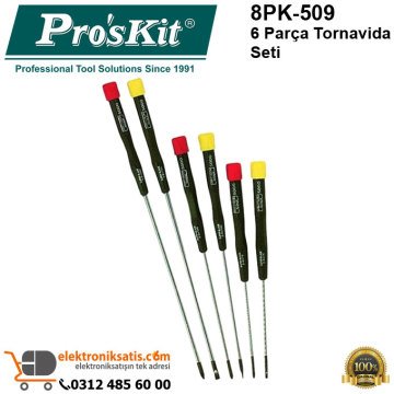 Proskit 8PK-509 6 Parça Tornavida Seti